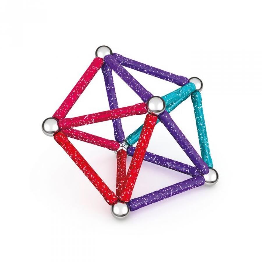 Geomag Glitter Recycled 60 Pcs