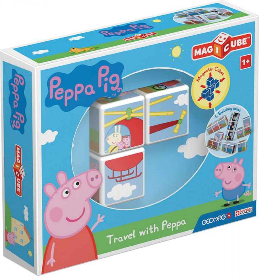 Geomag Magicube Travel With Peppa