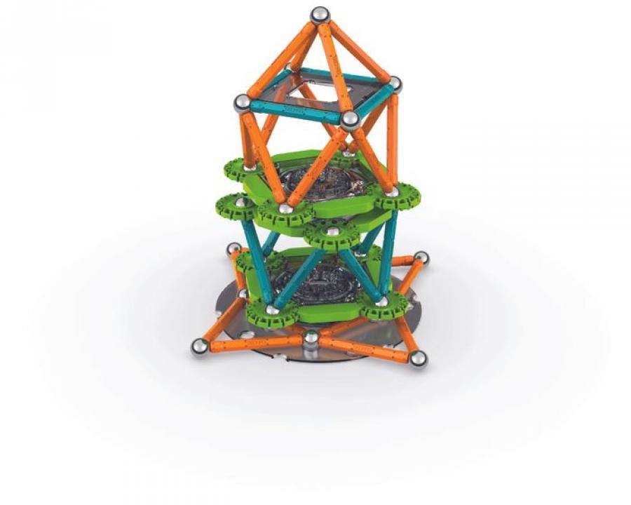 Geomag Mechanics Motion Recycled 3 Magn. Gears 160