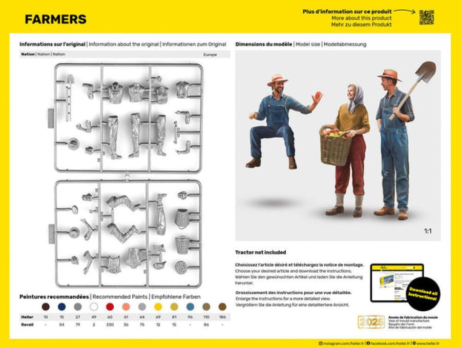 Heller 1/24 Farmers