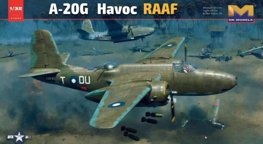HK Models 1/32 A-20G Havoc RAAF