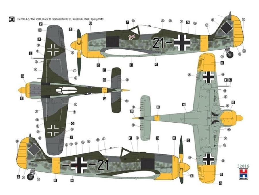 Hobby2000 1/32 Focke-Wulf Fw 190 A-5
