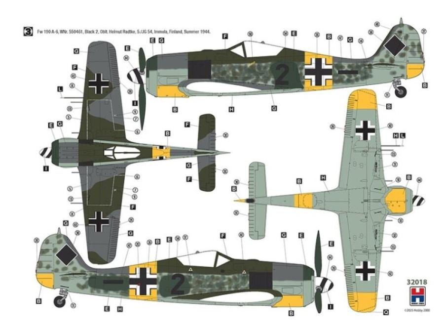 Hobby2000 1/32 Focke-Wulf Fw 190 A-6 Eastern Front
