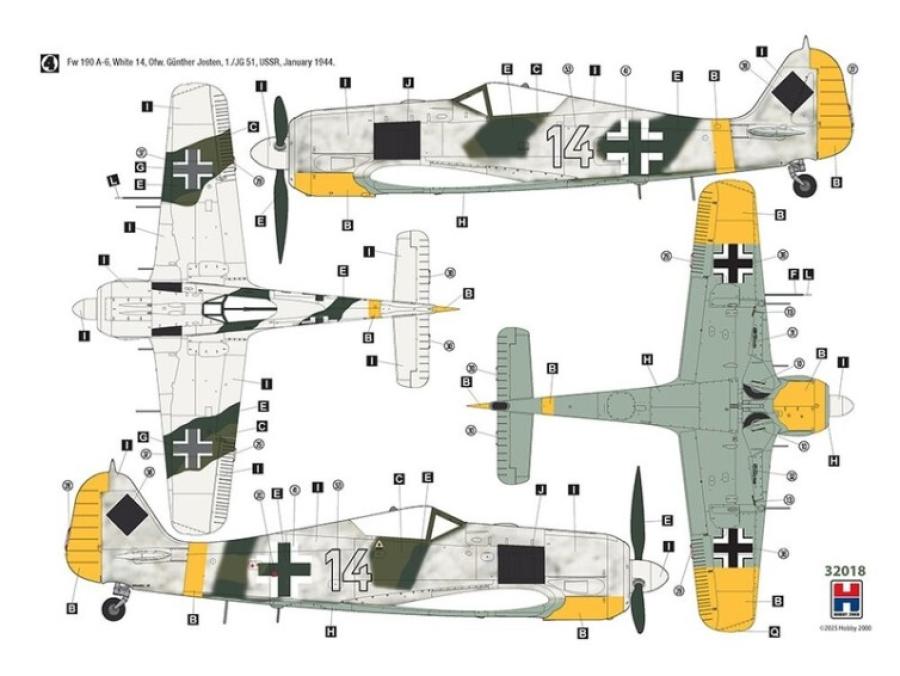 Hobby2000 1/32 Focke-Wulf Fw 190 A-6 Eastern Front