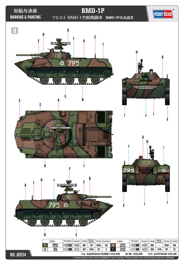 Hobbyboss 1/35 BMD-1P
