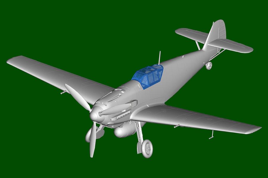 Hobbyboss 1/48 Messerschmitt Bf109E-4/TROP