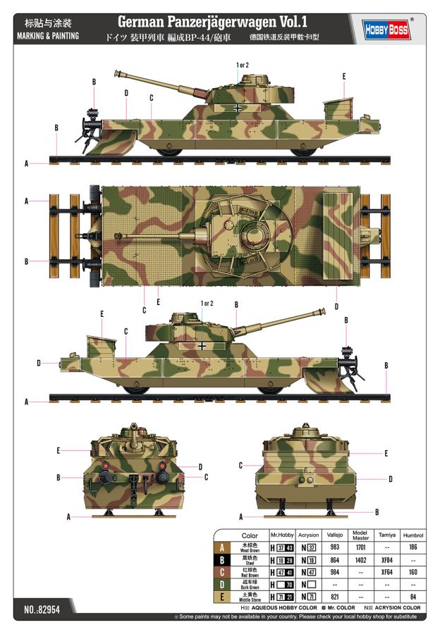 Hobbyboss 1/72 German Panzerjagerwagen Vol.1