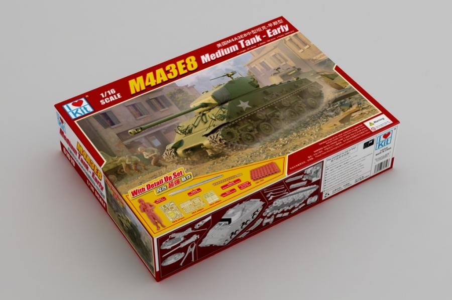 I Love Kit 1/16 M4A3E8 Medium Tank - Early