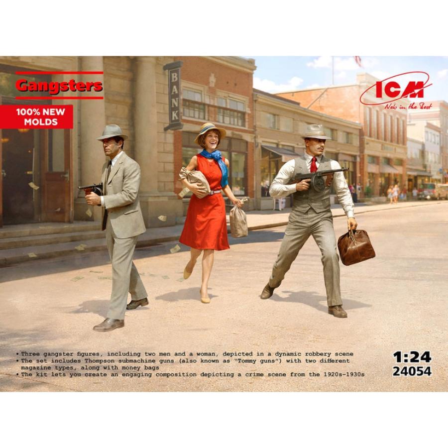 ICM 1/24 Gangsters (3 figures)