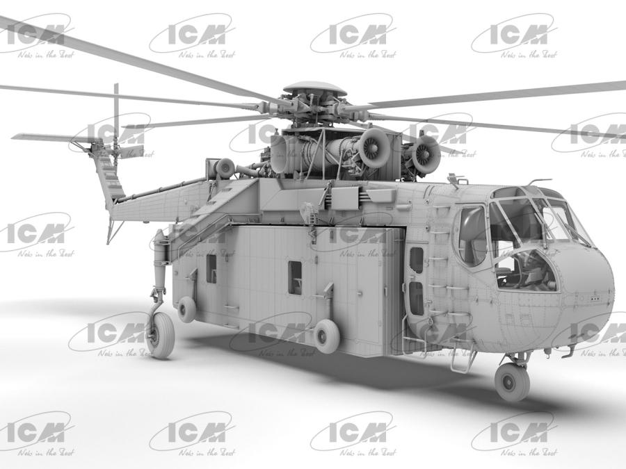 ICM 1/35 Sikorsky S-64E Skycrane with Universal Pod