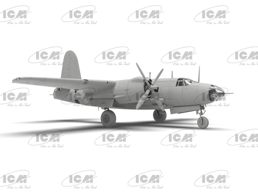 ICM 1/48 B-26F Marauder, WWII American Bomber