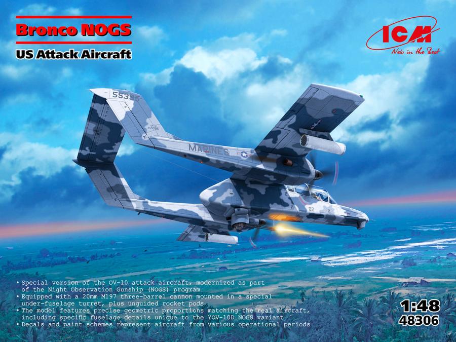 ICM 1/48 Bronco NOGS, US Attack Aircraft