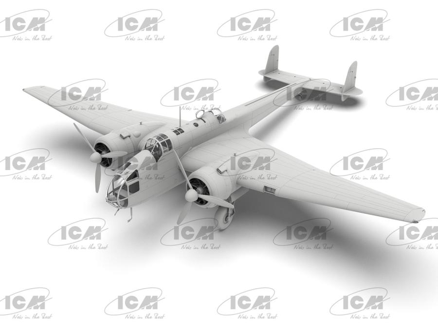 ICM 1/48 HP.52 Hampden B.Mk.I WWII British bomber