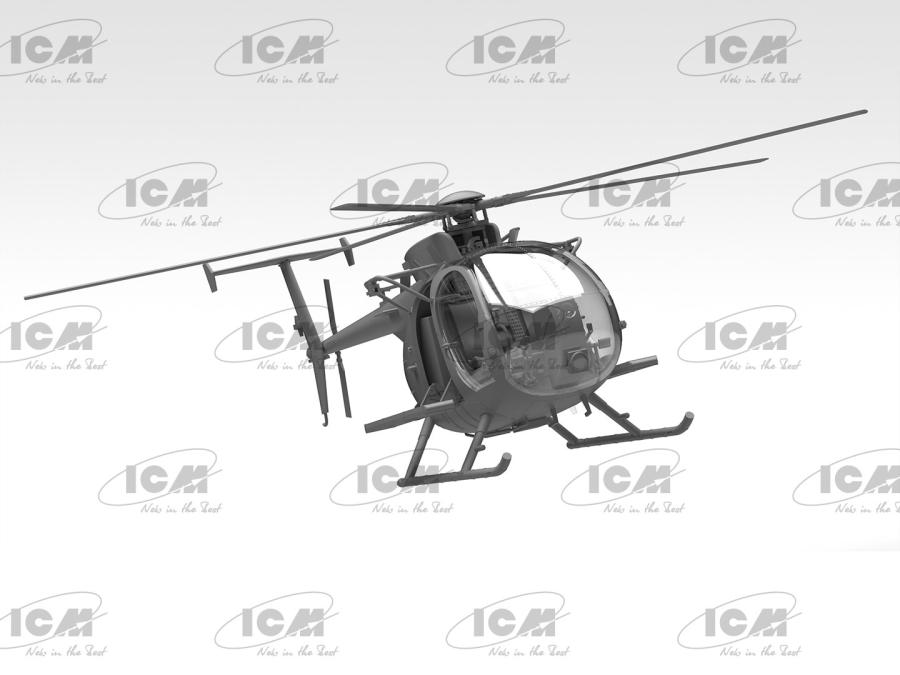 ICM 1/48 MH-6J Little Bird, US Special Forces Helicopter