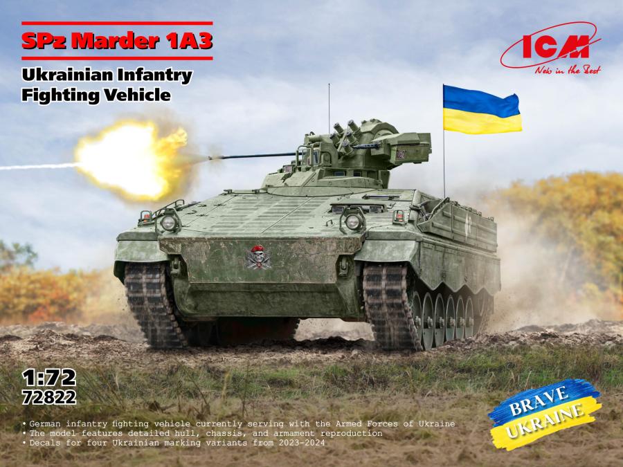 ICM 1/72 SPz Marder 1A3,Ukrainian IFV