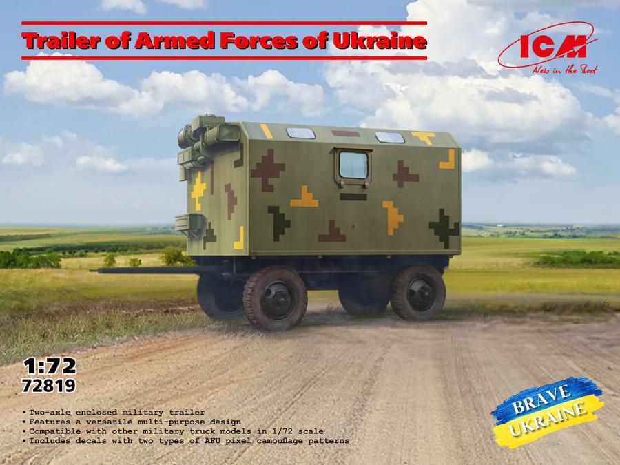 ICM 1/72 Trailer of Armed Forces of Ukraine