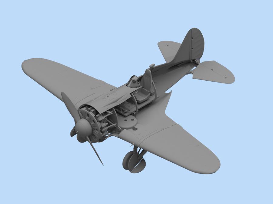 ICM 1:32 I-16 type 24 with Soviet Pilots (1939-1942)