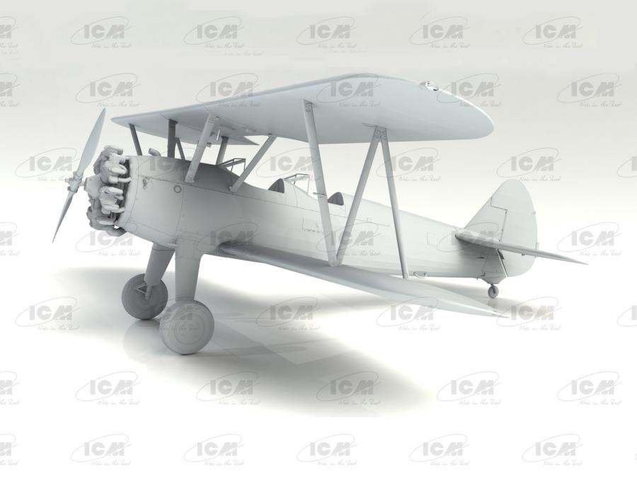ICM 1:32 Stearman PT-17 with American Cadets