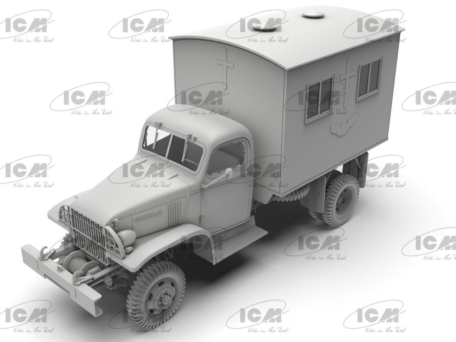 ICM 1/35 WWII British Army Mobile Chapel