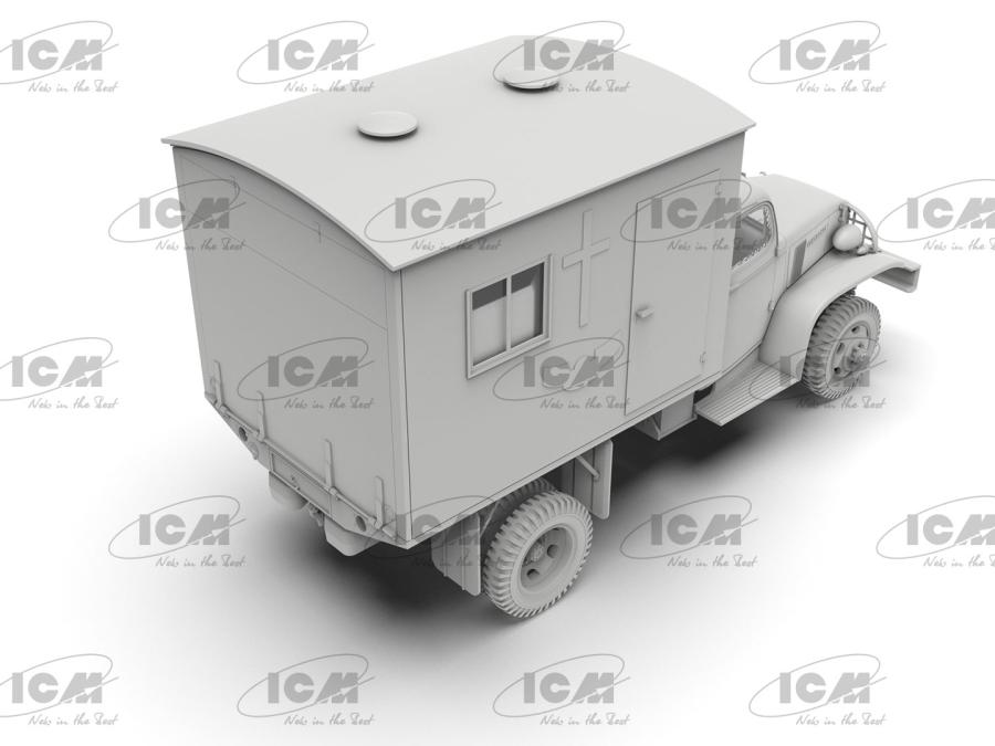 ICM 1/35 WWII British Army Mobile Chapel