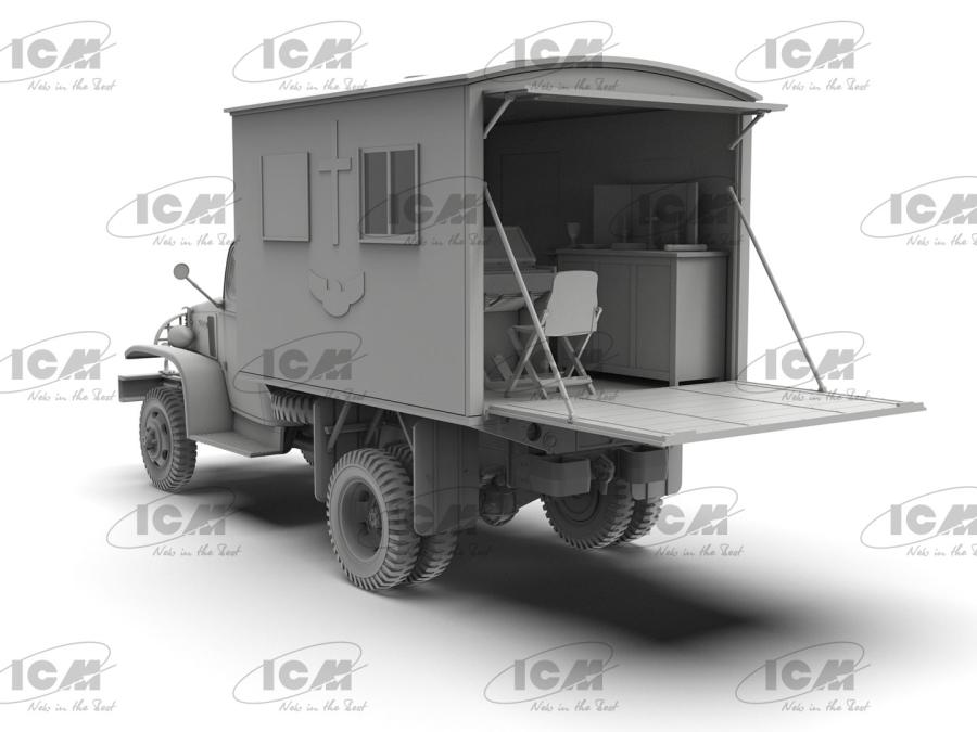 ICM 1/35 WWII British Army Mobile Chapel