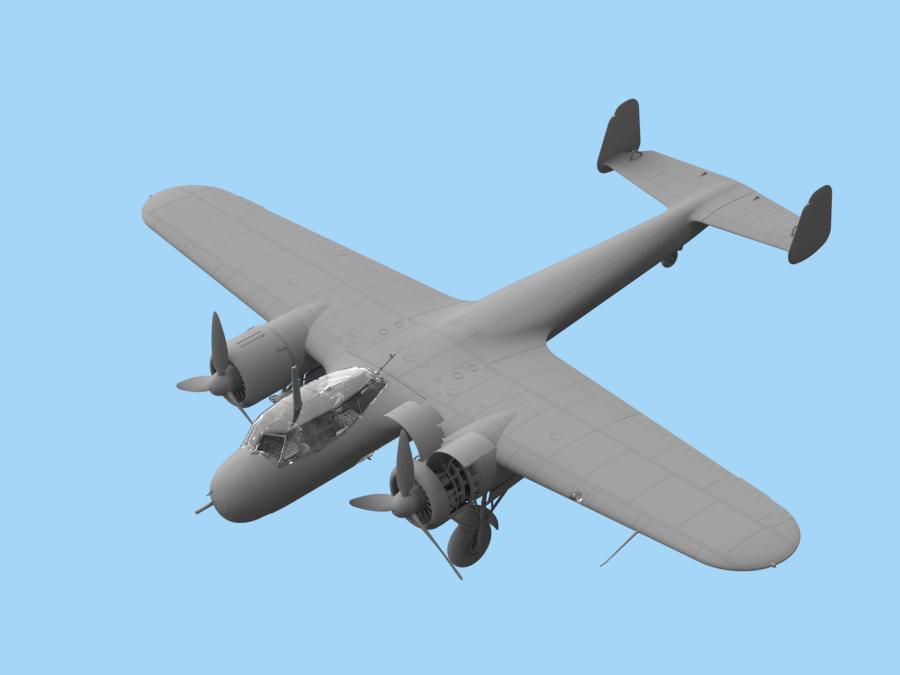 ICM 1:48 Do 17Z-7, WWII German Night Fighter