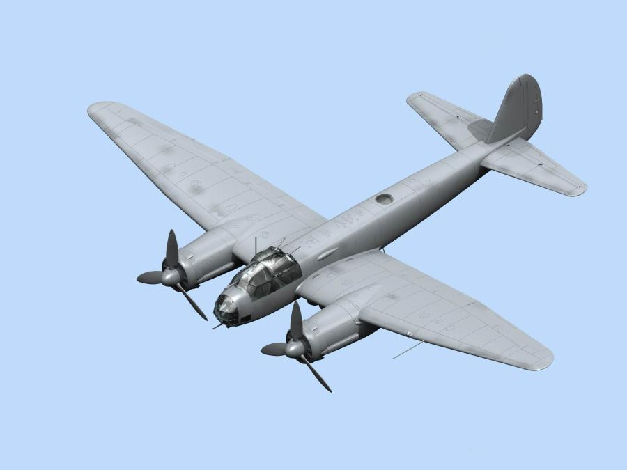 ICM 1:48 Ju 88A-14, WWII German Bomber