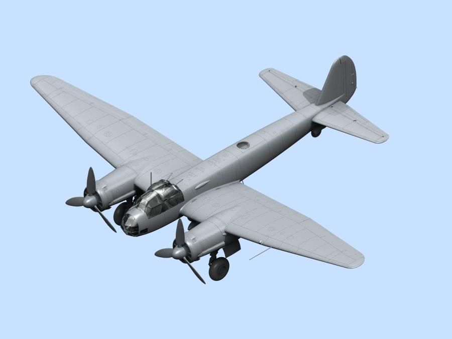 ICM 1:48 Ju 88A-4, WWII Axis Bomber