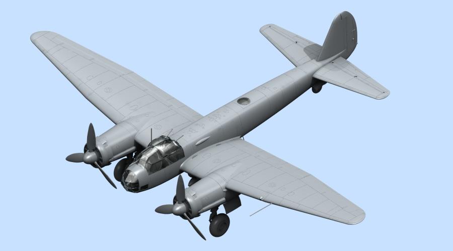 ICM 1:48 Ju 88A-4, WWII German Bomber