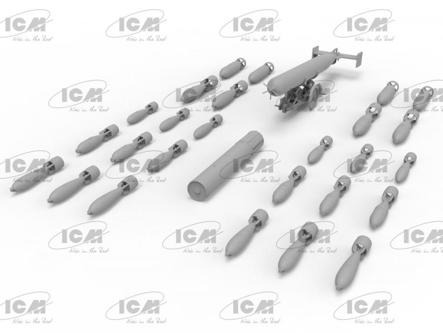 ICM 1/48 WWII British Aircraft Armament set