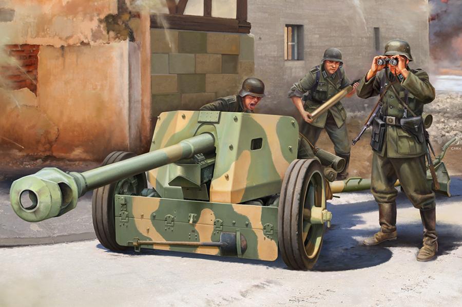 Ilovekit 1/16 German Pak 40 7.5cm Anti-Tank Gun