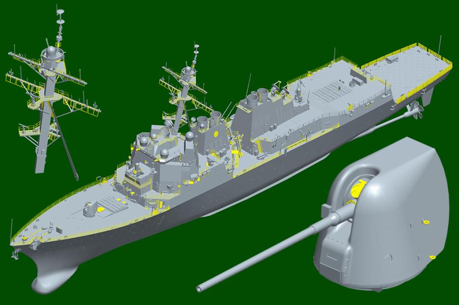 Ilovekit 1/200 USS Oscar Austin DDG-79