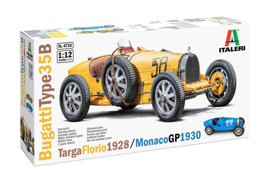 Italeri 1:12 Bugatti 35B, Targa Florio '28 / Monaco GP '30