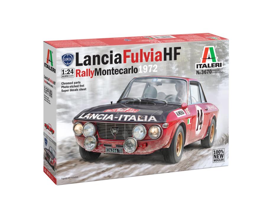 Italeri 1:24 Lancia Fulvia HF Rally Monte Carlo 1972