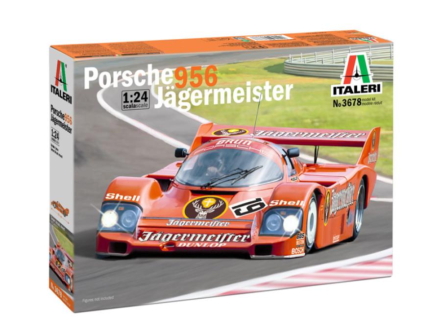 Italeri 1:24 Porsche 956 Jagermeister
