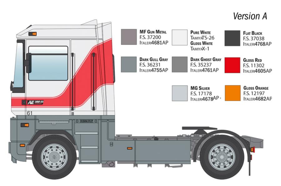 Italeri 1:24 Renault AE500 Magnum