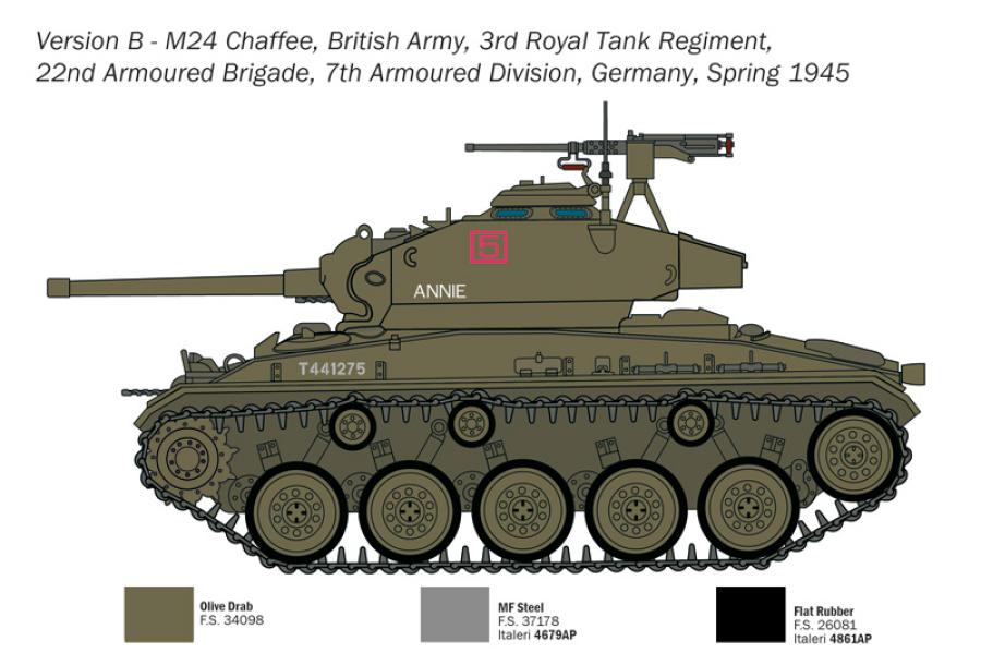 Italeri 1:35 M24 "Chaffee"
