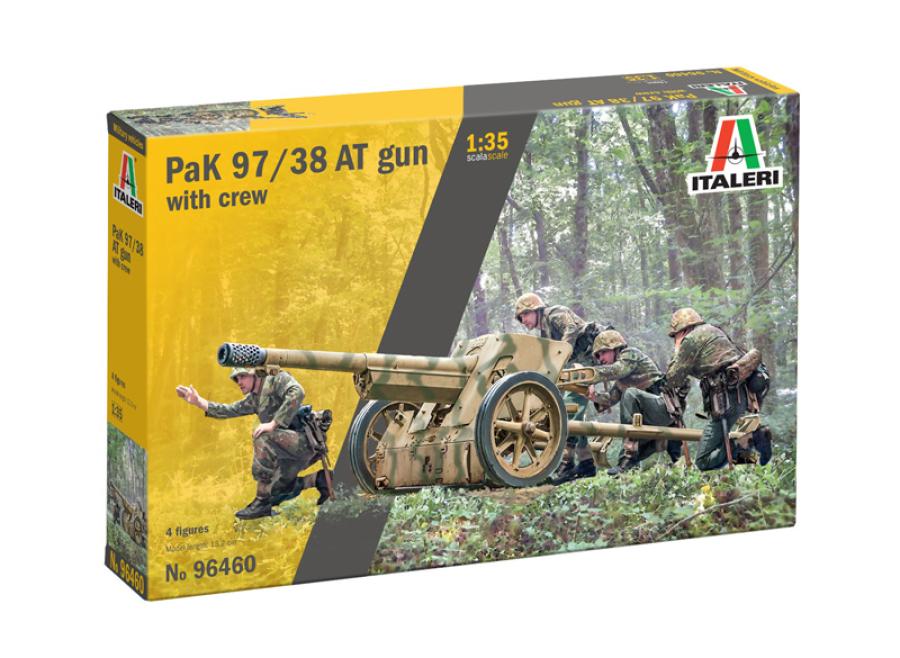 Italeri 1:35 Pak 97/38 AT Gun with crew