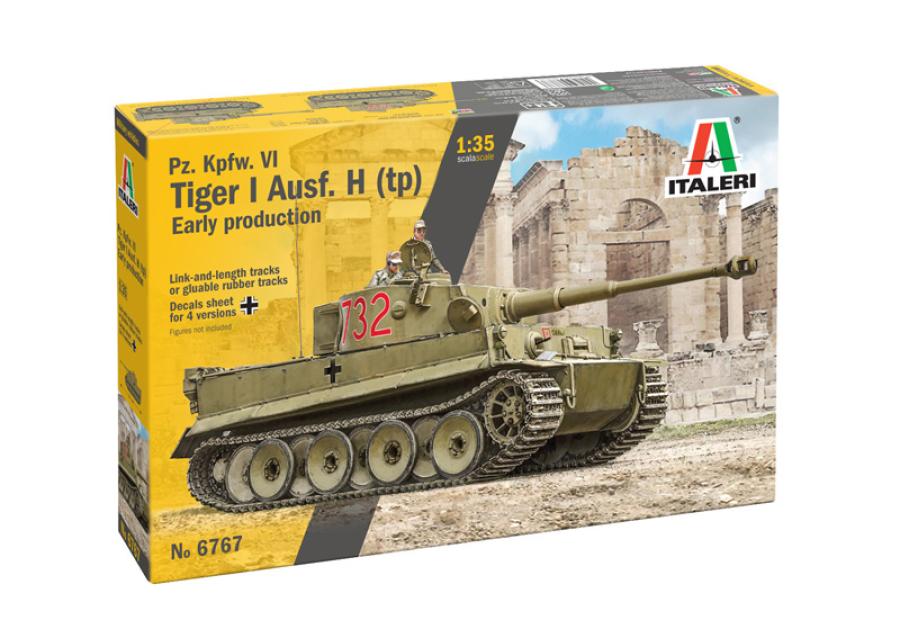 Italeri 1:35 Pz. Kpfw. VI Tiger I Ausf. H (tp), Early production