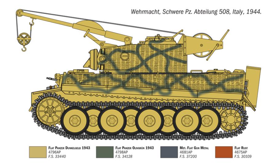 Italeri 1:35 Tiger Support Vehicle