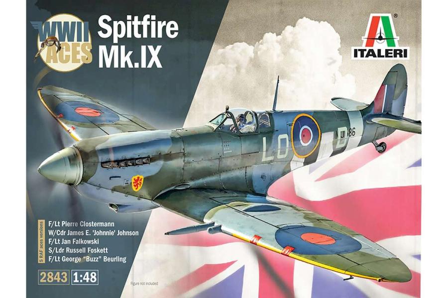 Italeri 1:48 Spitfire Mk. IX Aces