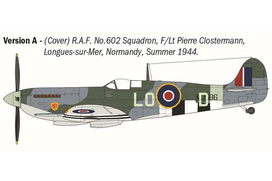 Italeri 1:48 Spitfire Mk. IX Aces