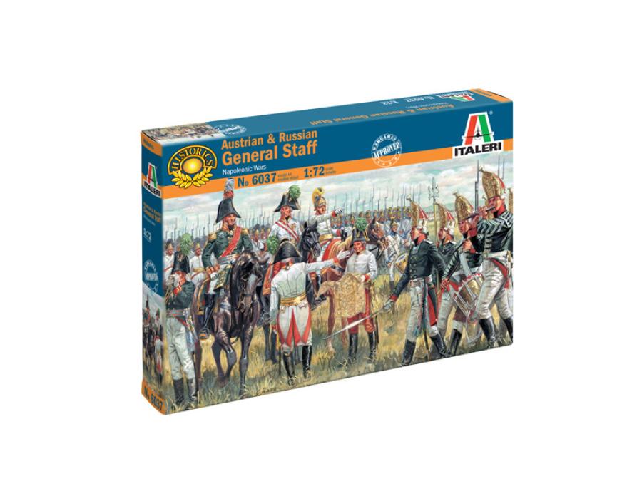 Italeri 1/72 Austrian & Russian General Staff