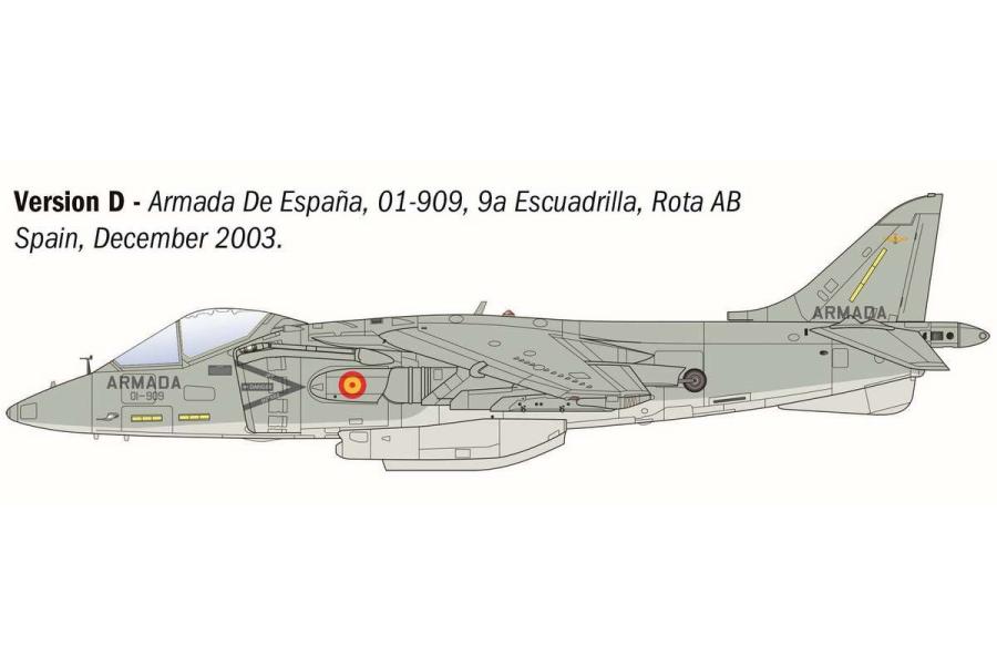 Italeri 1:72 AV-8B Harrier II