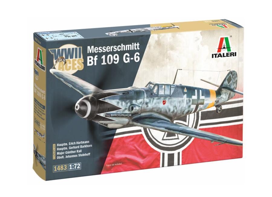 Italeri 1:72 Bf 109 G-2/G-6 Aces