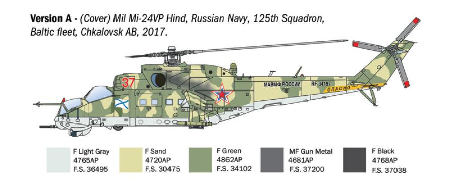 Italeri 1:72 Mil MI-24P / Mil MI-35P