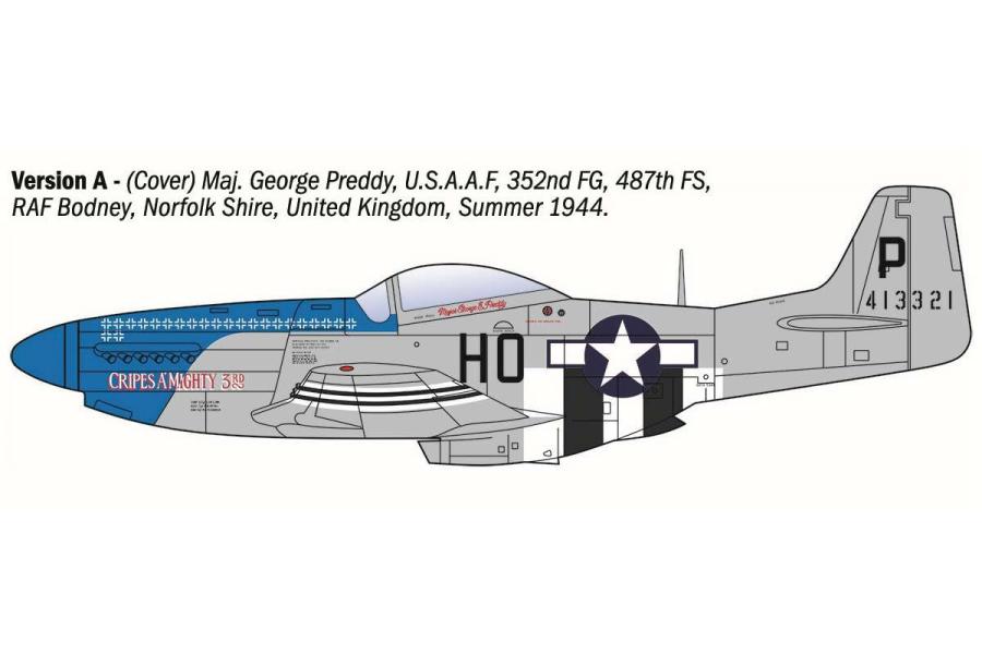 Italeri 1:72 P-51D Mustang Aces