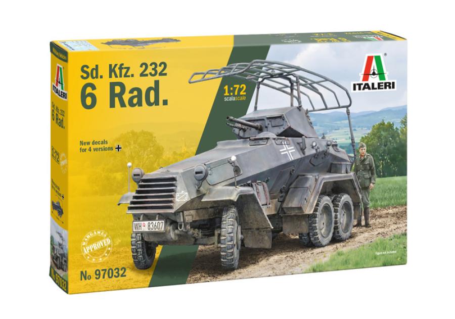 Italeri 1:72 Sd.Kfz. 232. 6 Rad