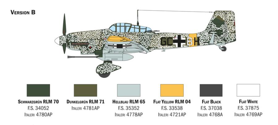 Italeri 1:48 Ju 87 G-1 Stuka Kanonenvogel