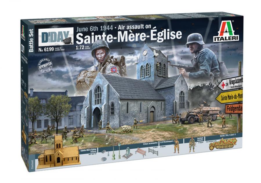 Italeri 1:72 Battle set - Sainte-Mere-Eglise 1944